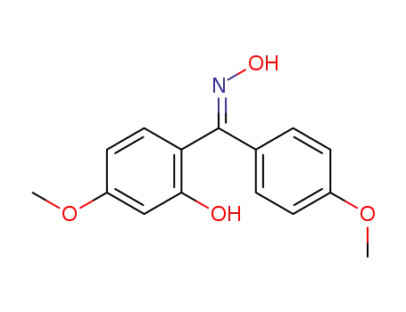 Methanone, (2-hydroxy-4-methoxyphenyl)(4-methoxyphenyl)-, oxime
