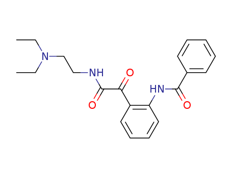 85080-24-6,N-{2-[{[2-(diethylamino)ethyl]amino}(oxo)acetyl]phenyl}benzamide,