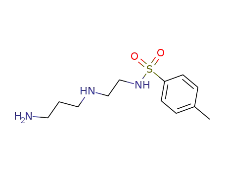 Molecular Structure of 143699-27-8 (Benzenesulfonamide, N-[2-[(3-aminopropyl)amino]ethyl]-4-methyl-)