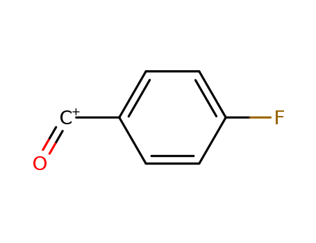 Molecular Structure of 39981-36-7 (Methylium, (4-fluorophenyl)oxo-)