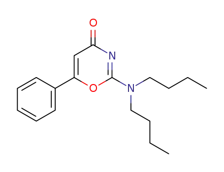 2-Dibutylamino-6-phenyl-[1,3]oxazin-4-one