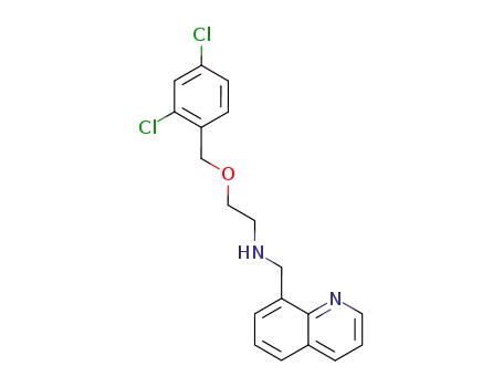 8-<N-(2,4-dichlorobenzyloxyethyl)aminomethyl>quinoline