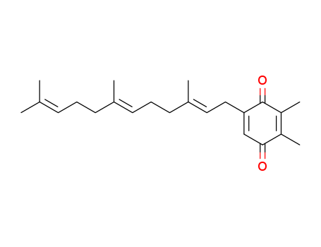 2,3-Dimethyl-5-[(2E,6E)-3,7,11-trimethyl-2,6,10-dodecatrienyl]-2,5-cyclohexadiene-1,4-dione
