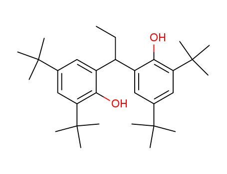 13081-86-2,Phenol,2,2'-propylidenebis[4,6-bis(1,1-dimethylethyl)-,Phenol,2,2'-propylidenebis[4,6-di-tert-butyl- (7CI,8CI);1,1-Bis(2-hydroxy-3,5-di-tert-butylphenyl)propane; Advastab 408