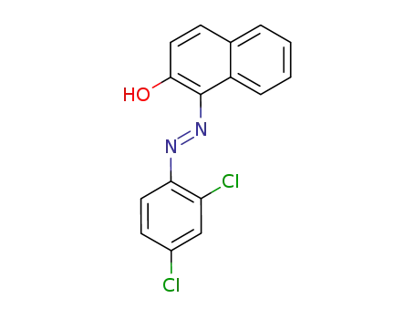 Molecular Structure of 7150-25-6 (1-[(2,4-dichlorophenyl)hydrazono]naphthalen-2(1H)-one)