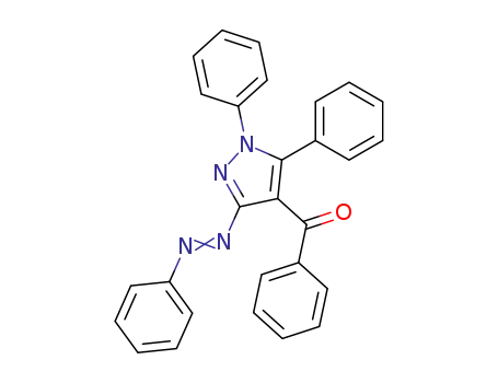 (1,5-Diphenyl-3-phenylazo-1H-pyrazol-4-yl)-phenyl-methanone