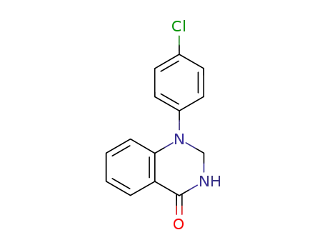 Molecular Structure of 90070-99-8 (4(1H)-Quinazolinone, 1-(4-chlorophenyl)-2,3-dihydro-)