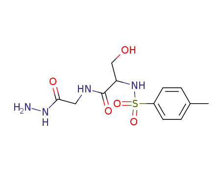 Glycine, N-[N-[(4-methylphenyl)sulfonyl]-L-seryl]-, hydrazide