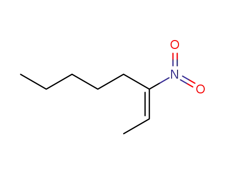 Molecular Structure of 6065-10-7 (3-NITRO-2-OCTENE)