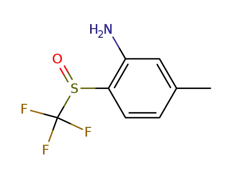 (2-Amino-4-methyl-phenyl)-trifluormethyl-sulfoxid