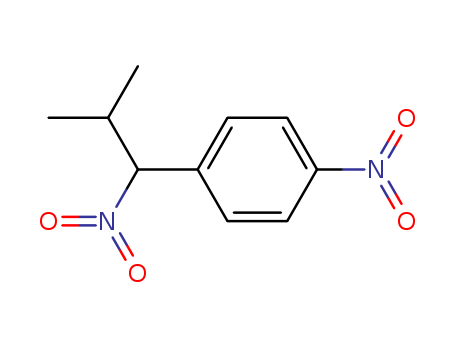 Molecular Structure of 126661-11-8 (Benzene, 1-(2-methyl-1-nitropropyl)-4-nitro-)