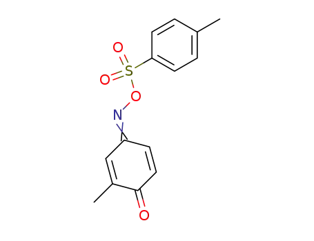2,5-Cyclohexadiene-1,4-dione, 2-methyl-,
4-[O-[(4-methylphenyl)sulfonyl]oxime]