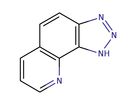 Molecular Structure of 233-92-1 (1H-1,2,3-Triazolo[4,5-h]quinoline)