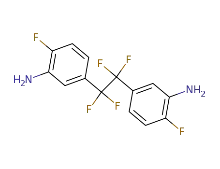 1,1,2,2-Tetrafluor-1,2-bis-<3-amino-4-fluor-phenyl>-aethan