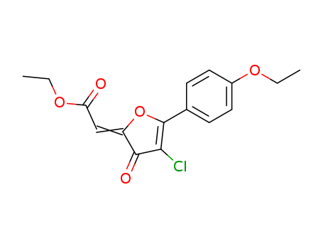 139266-46-9,ethyl (2E)-[4-chloro-5-(4-ethoxyphenyl)-3-oxofuran-2(3H)-ylidene]ethanoate,