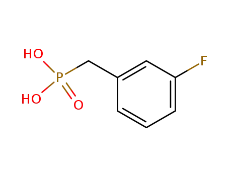 Molecular Structure of 80395-16-0 (Phosphonic acid, [(3-fluorophenyl)methyl]-)
