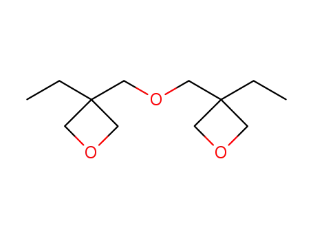 Molecular Structure of 18934-00-4 (Bis(1-ethyl(3-oxetanil)methyl) ether)
