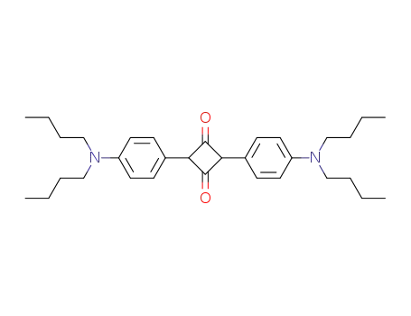 Molecular Structure of 121289-35-8 (2,4-bis<4-(dibutylamino)phenyl>cyclobutenebis(ylium)-1,3-diolate)