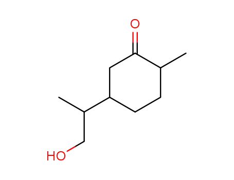 Cyclohexanone, 5-(2-hydroxy-1-methylethyl)-2-methyl-