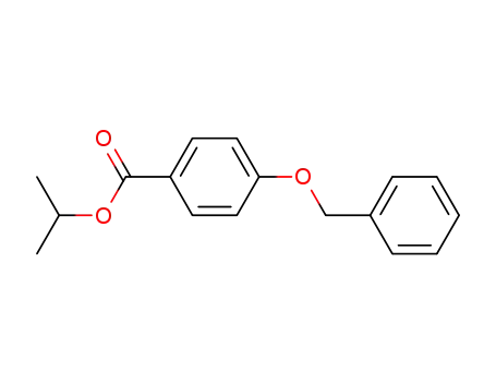 Benzoic acid, 4-(phenylmethoxy)-, 1-methylethyl ester