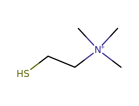 Molecular Structure of 625-00-3 (Thiocholine)