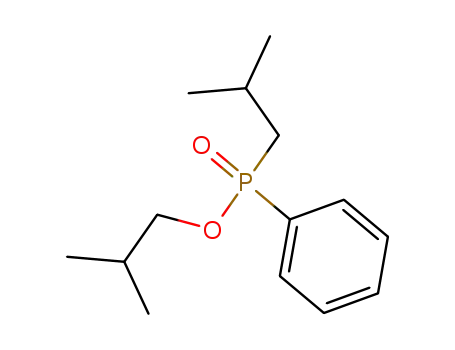 Molecular Structure of 2521-22-4 (2-methylpropyl (2-methylpropyl)phenylphosphinate)