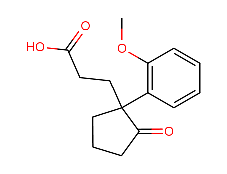 2700-01-8,3-[1-(2-methoxyphenyl)-2-oxocyclopentyl]propanoic acid,