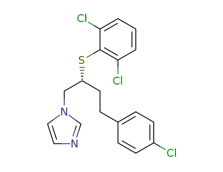 Molecular Structure of 67085-13-6 (Butoconazole)