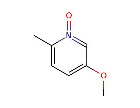 Molecular Structure of 35392-66-6 (Pyridine,5-methoxy-2-methyl-, 1-oxide)