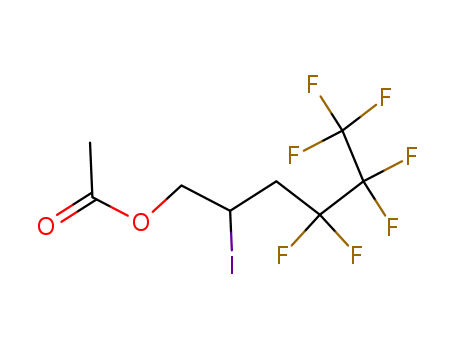 1-Hexanol,4,4,5,5,6,6,6-heptafluoro-2-iodo-, 1-acetate cas  3108-05-2