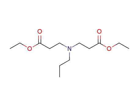 Molecular Structure of 3619-65-6 (diethyl 3,3’-(propylazanediyl)dipropanoate)