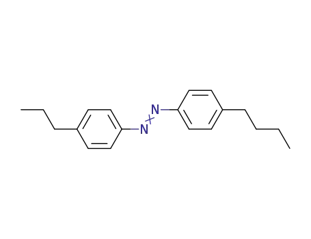 Molecular Structure of 106132-90-5 (Diazene, (4-butylphenyl)(4-propylphenyl)-, (E)-)
