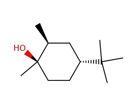 1-methyl-cis-2-methyl-trans-4-t-butylcyclohexanol