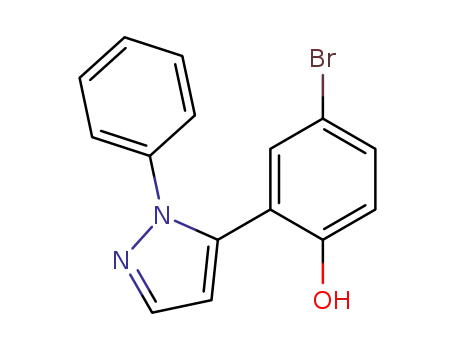 4-bromo-2-(1-phenyl-1H-pyrazol-5-yl)phenol