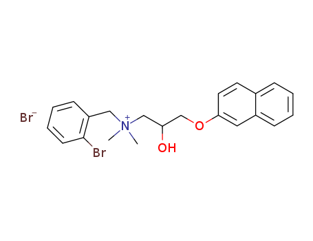 112169-51-4,N-(2-bromobenzyl)-2-hydroxy-N,N-dimethyl-3-(naphthalen-2-yloxy)propan-1-aminium bromide,