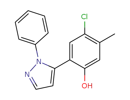 Molecular Structure of 213690-56-3 (5-(5-CHLORO-2-HYDROXY-4-METHYLPHENYL)-1&)