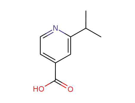 Molecular Structure of 191535-55-4 (4-Pyridinecarboxylicacid,2-(1-methylethyl)-(9CI))