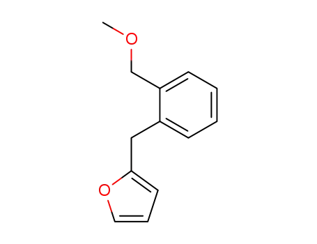 Molecular Structure of 143722-58-1 (Furan, 2-[[2-(methoxymethyl)phenyl]methyl]-)