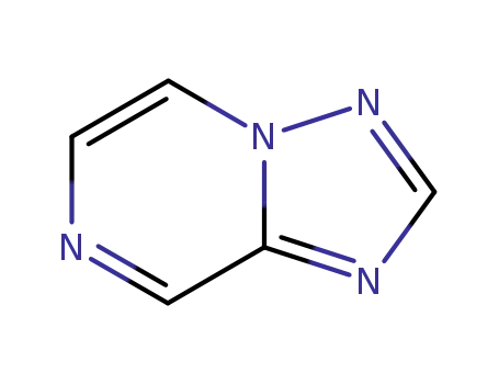 Molecular Structure of 399-66-6 ((1,2,4)Triazolo(1,5-a)pyrazine)