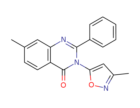 144485-93-8,7-methyl-3-(3-methyl-1,2-oxazol-5-yl)-2-phenylquinazolin-4(3H)-one,