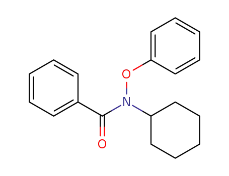 Molecular Structure of 76570-72-4 (Benzamide, N-cyclohexyl-N-phenoxy-)