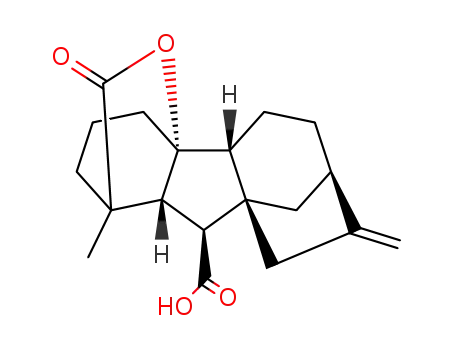 Molecular Structure of 427-77-0 (Gibberellin  A9)