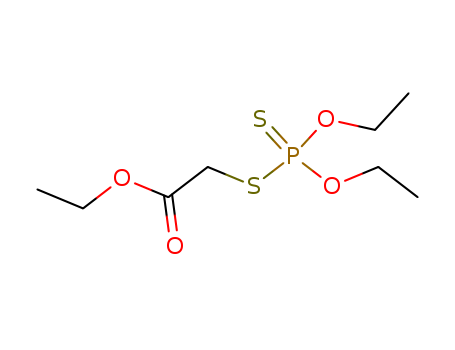 Acetic acid,2-[(diethoxyphosphinothioyl)thio]-, ethyl ester