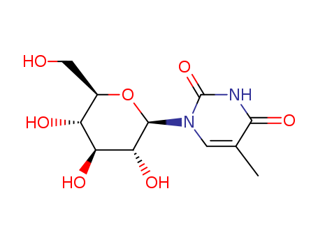1-(β-D-Glucopyranosyl)-5-methylpyrimidine-2,4(1H,3H)-dione