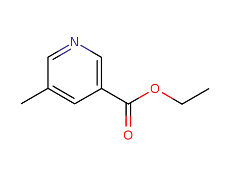 Molecular Structure of 20826-02-2 (5-Methylpyridine-3-carboxylic acid ethyl ester)