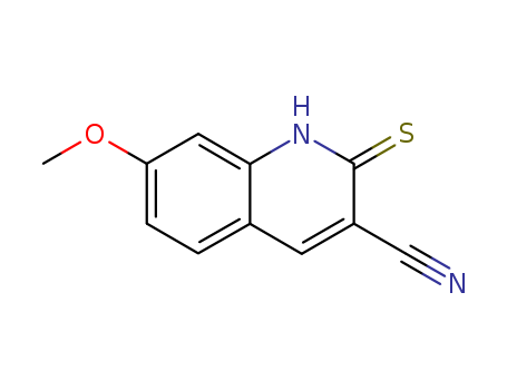 7-methoxy-2-sulfanylidene-1H-quinoline-3-carbonitrile