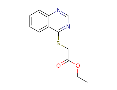 7255-81-4,ethyl (quinazolin-4-ylsulfanyl)acetate,