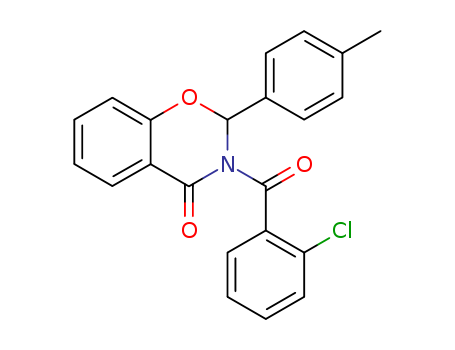 114439-76-8,3-[(2-chlorophenyl)carbonyl]-2-(4-methylphenyl)-2,3-dihydro-4H-1,3-benzoxazin-4-one,