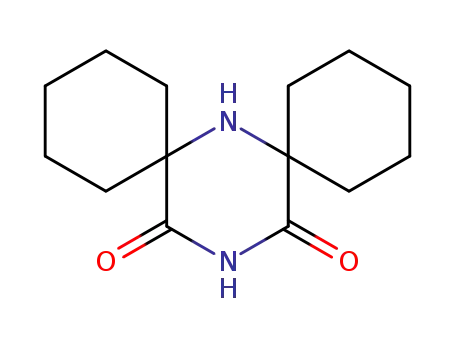 Molecular Structure of 19996-59-9 (7,15-Diazadispiro[5.1.5.3]hexadecane-14,16-dione)