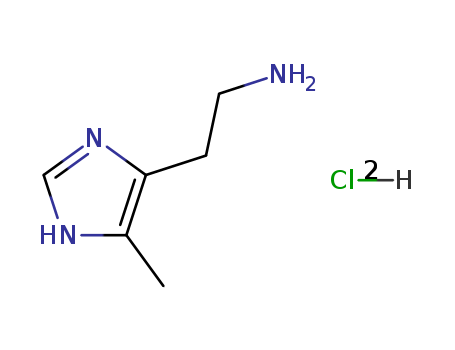 1H-Imidazole-5-ethanamine,4-methyl-, hydrochloride (1:2)(36376-47-3)